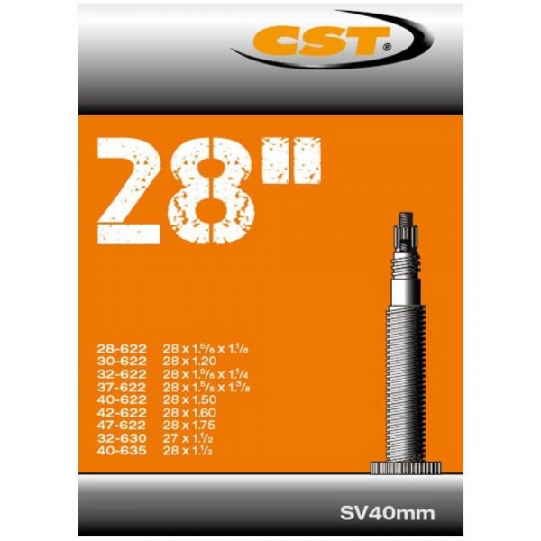 CST Binnenband 28 inch French - Fiets accessoires|Onderhouds materiaal|Binnenbanden - BikeCollect
